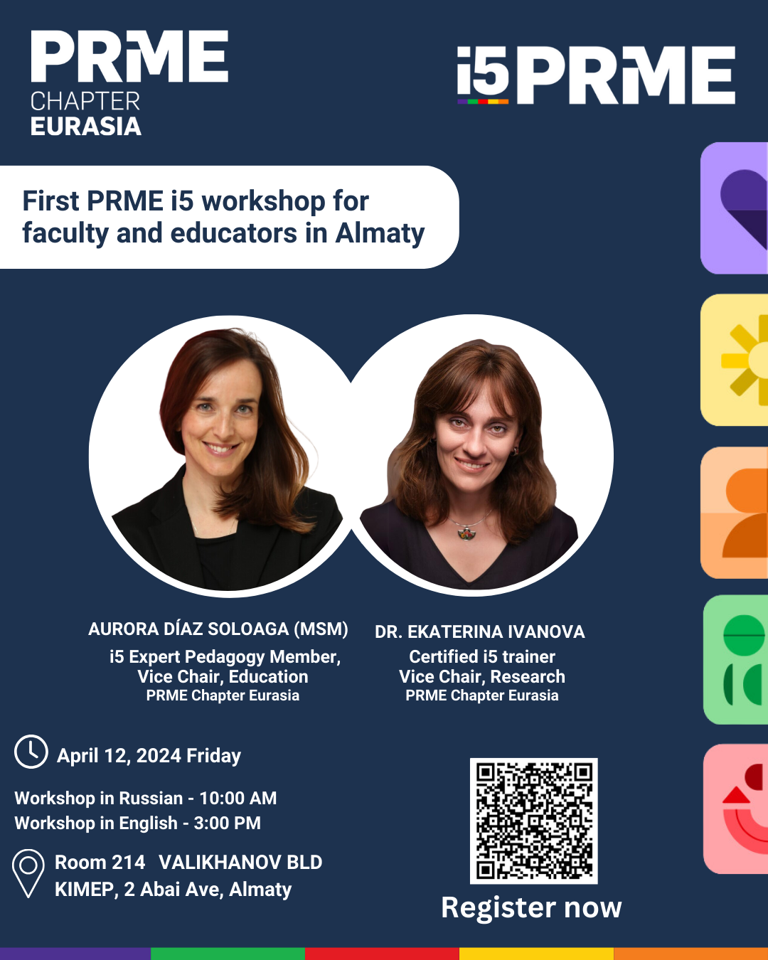 First PRME i5 workshop for university faculty and educators in Almaty