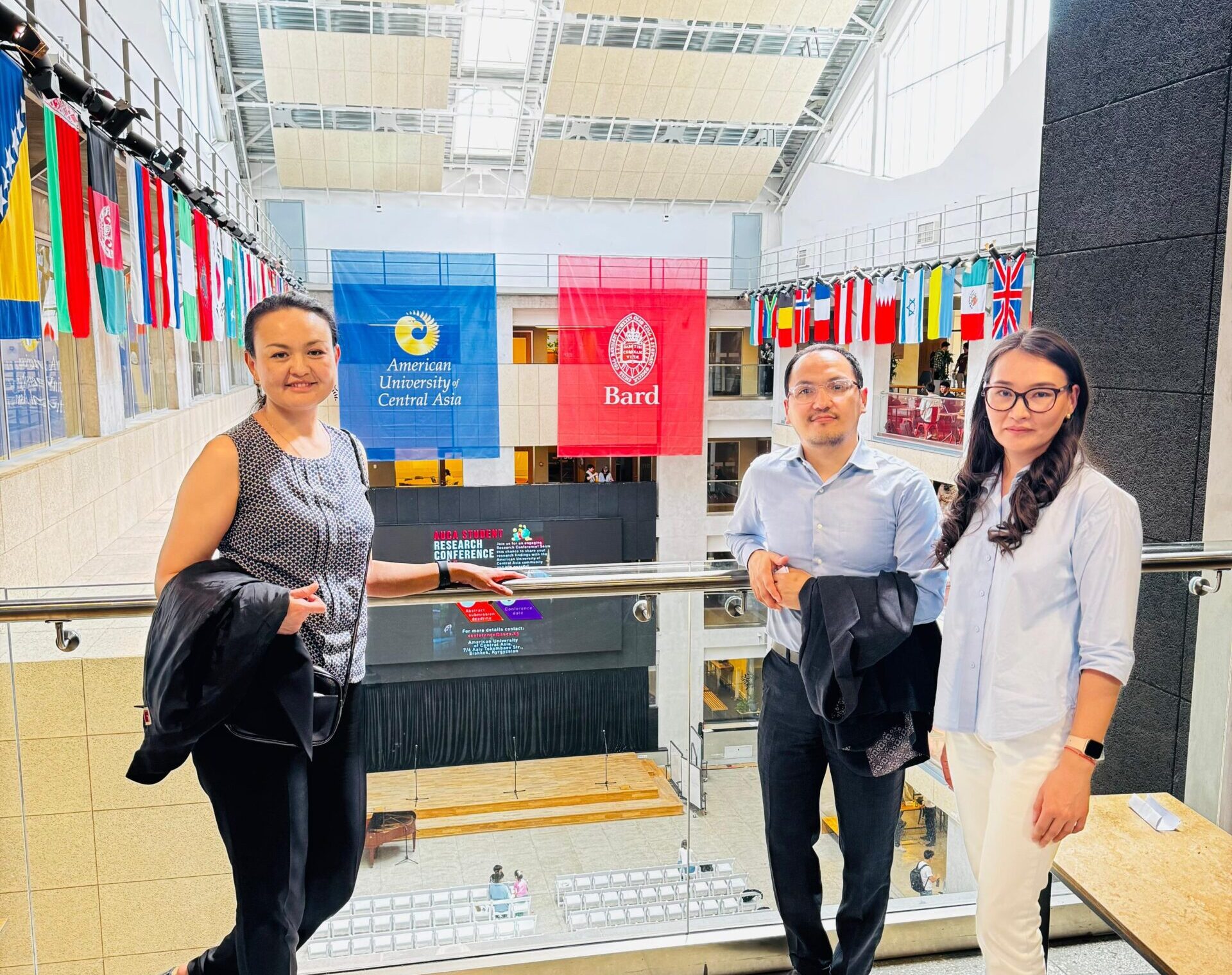  Визит представителей AlmaU в American University of Central Asia (AUCA)
