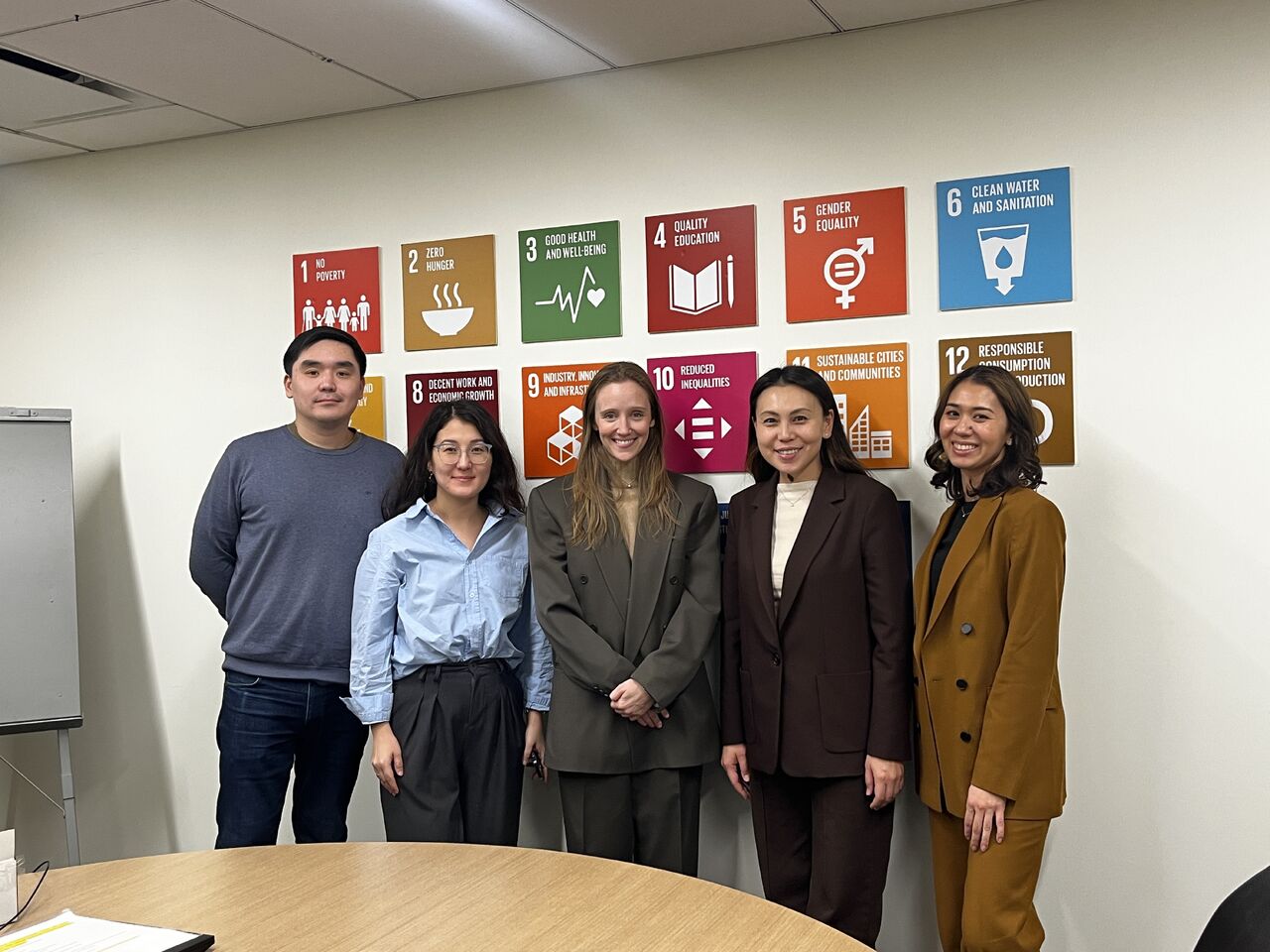 AlmaU PRME Champions 2026-2027 мәртебесінде: United Nations Global Compact кеңсесіне ресми сапар жүзеге асырылды