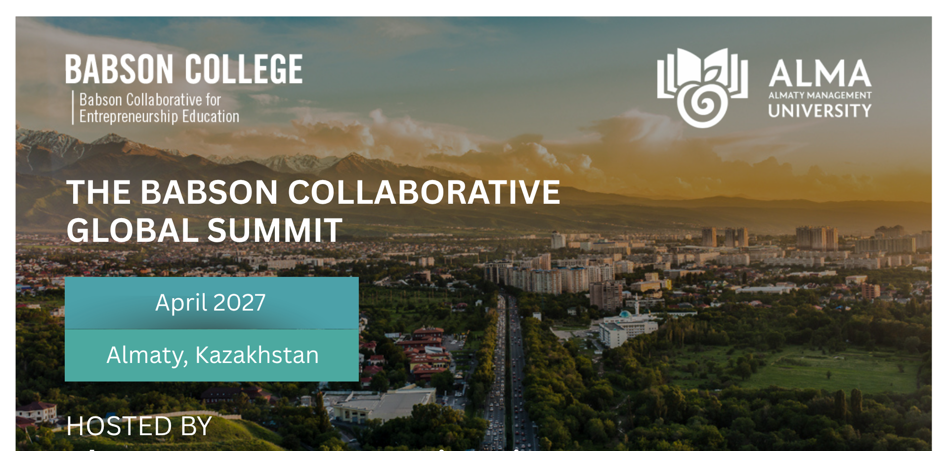 Babson Collaborative Global Summit 2027 AlmaU-де өтеді