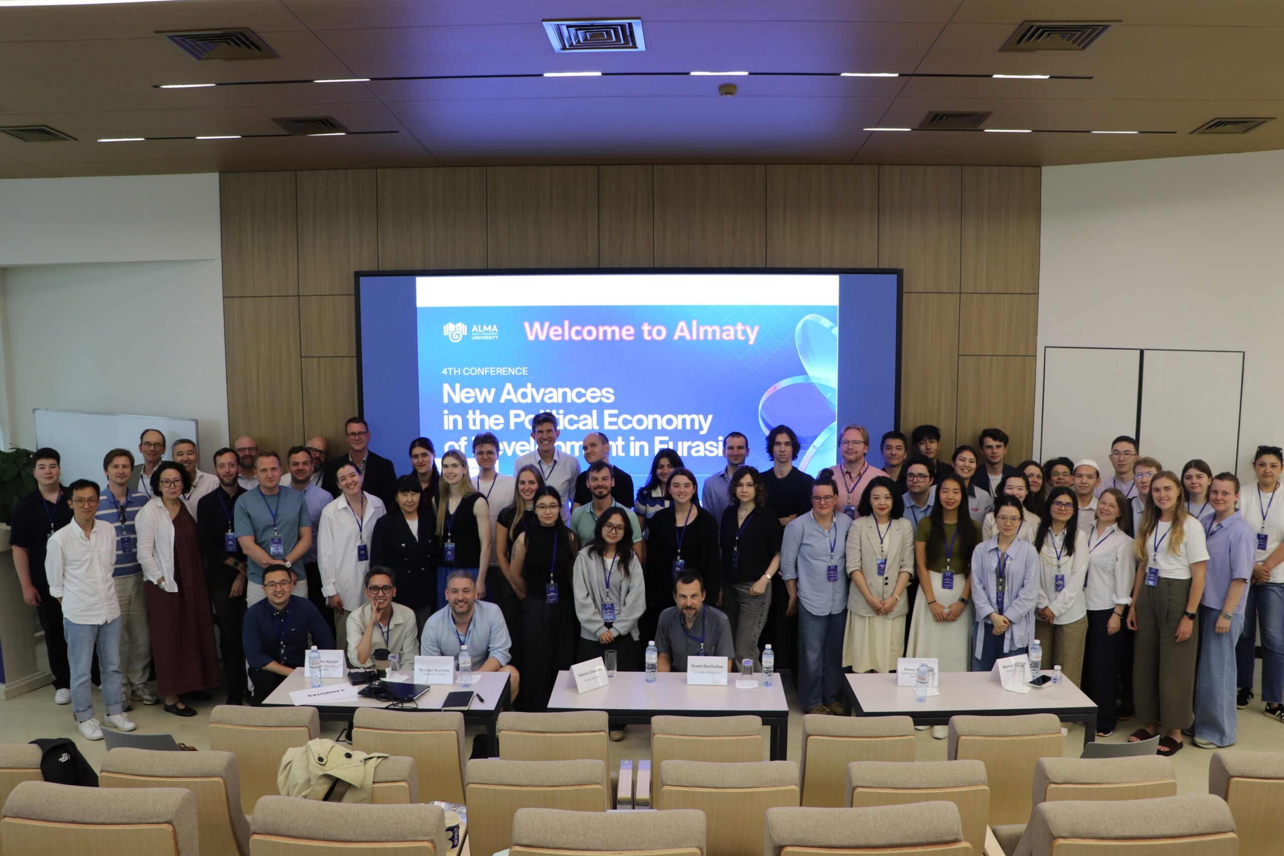 AlmaU hosted the 4th International Conference on the Eurasian Political Economy of Development 